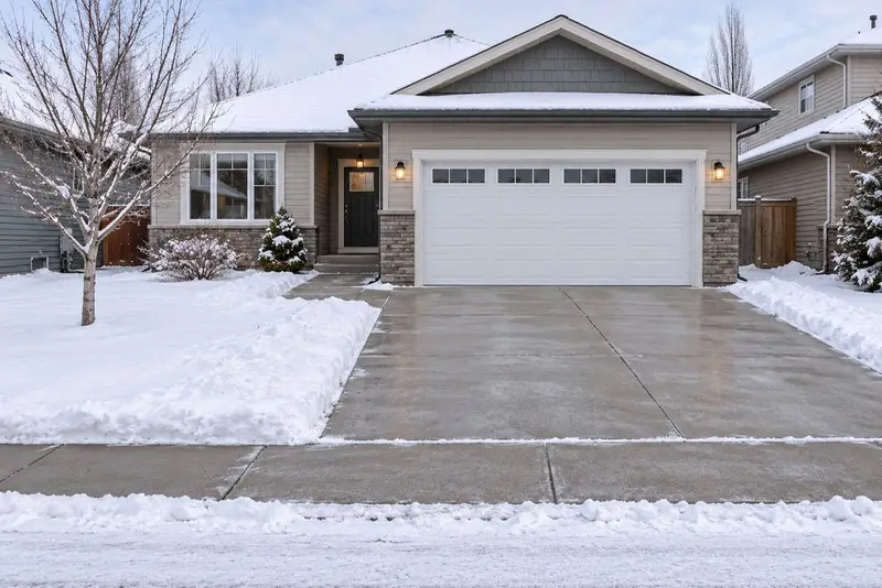 Double lot snow plan